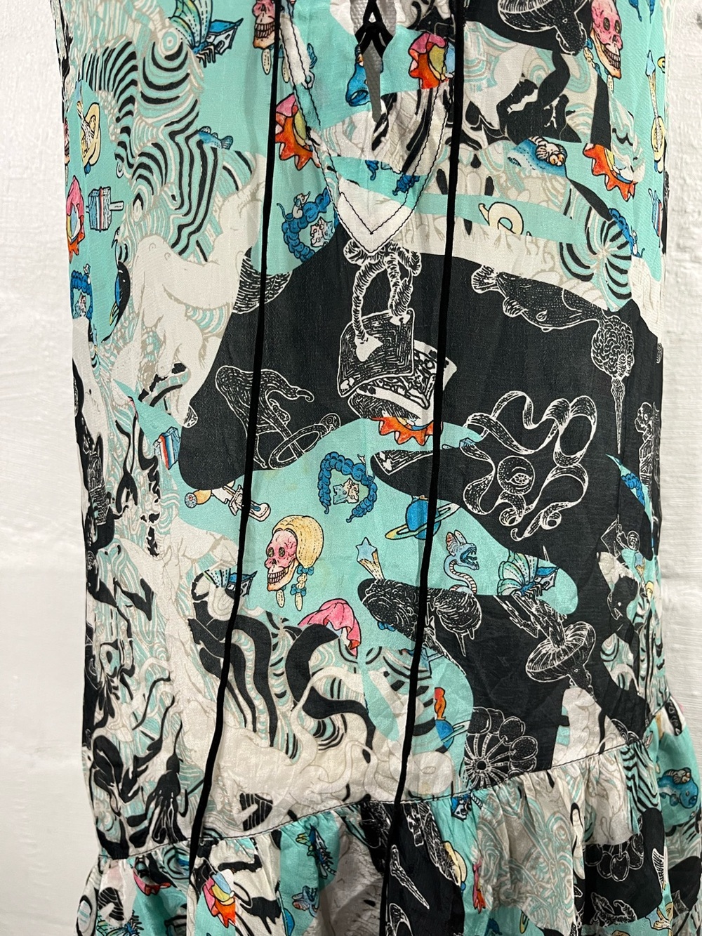 ZADIG & VOLTAIRE RORY ORINT DRESS - Picture 15 of 16